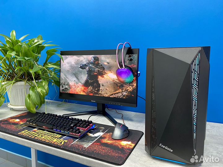 Игровой Компьютер Core i5 10400F 16Gb RTX 3050 8Gb