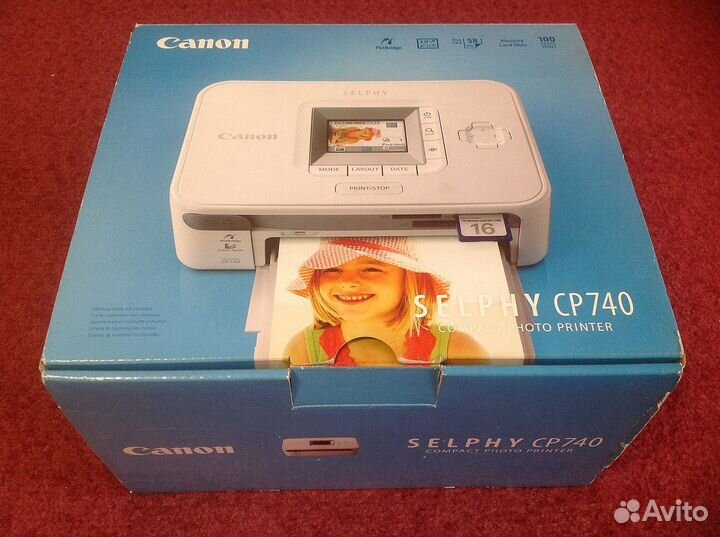 Цветной фотопринтер Canon selphy CP-740