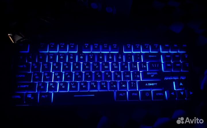Игровая мембранная клавиатура с подсветкой