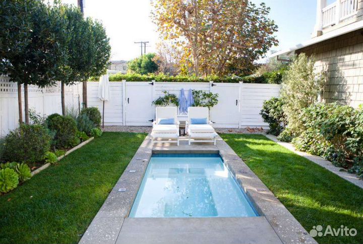 Пластиковый бассейн