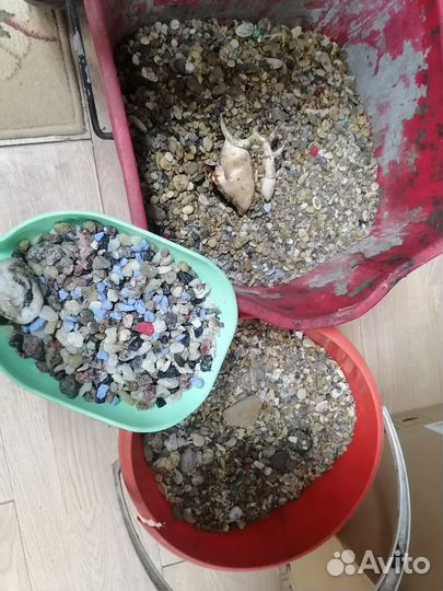 Галька для аквариума