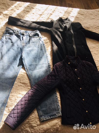 Женские вещи пакетом 42 44 осень