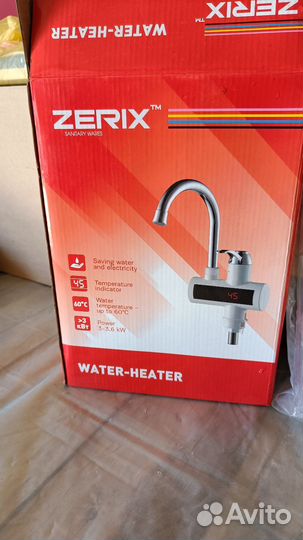 Кран с водонагревателем Zerix б/у