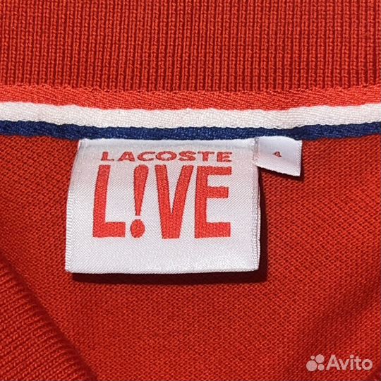 Мужское поло Lacoste оригинал
