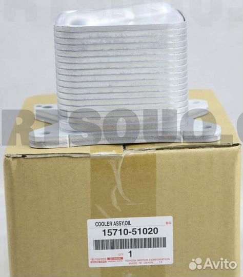 Радиатор масла на двс Toyota Lx450D toyota 1vdftv