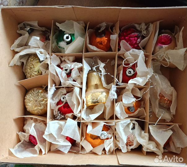 Елочные игрушки гдр