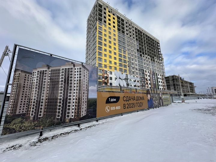 2-к. квартира, 72,6 м², 2/17 эт.