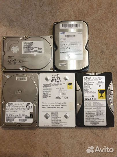Жесткий диск 20 gb IDE рабочий