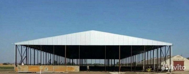 Строительство ангаров, гаражей, навесов