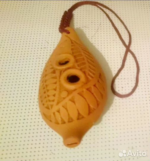 Флейта Китайская Сюнь, Ручная работа, глина