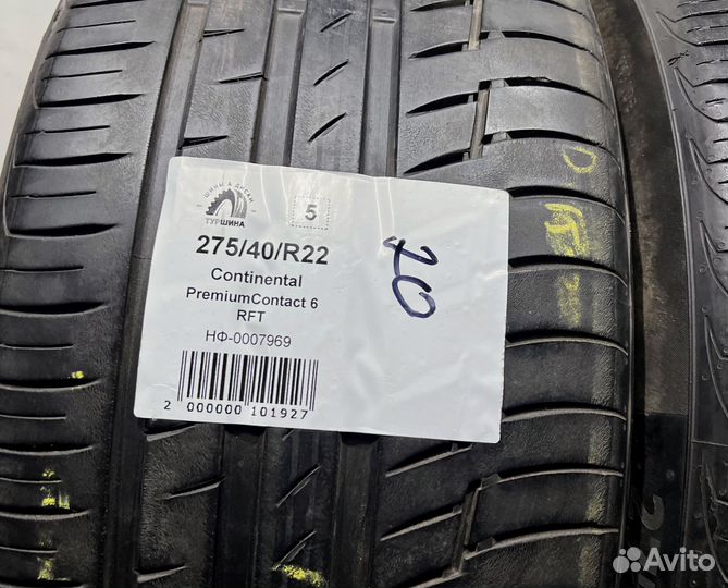 Continental PremiumContact 6 275/40 R22 94Y