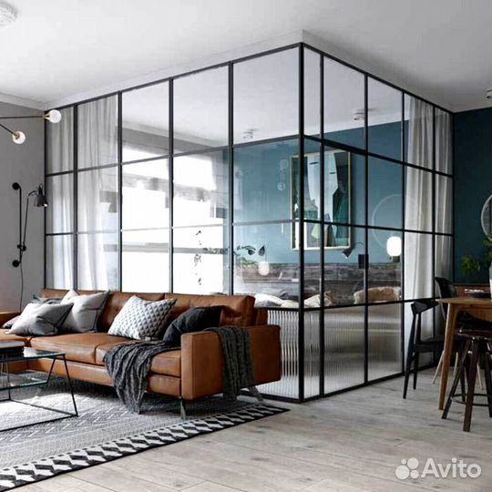 Лофт перегородки