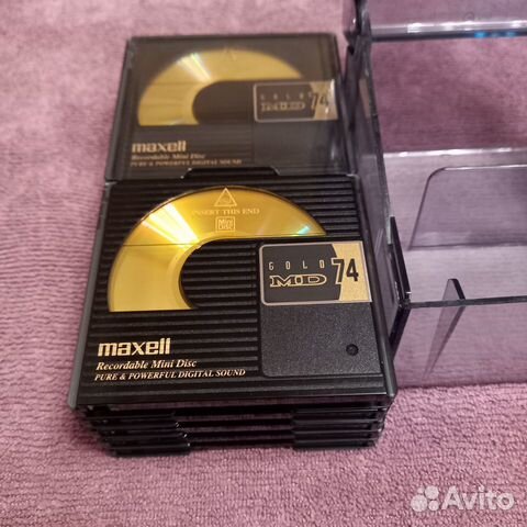 Минидиски MD (MiniDisc) maxell (Б.У.)