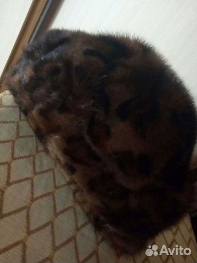 Норковый берет