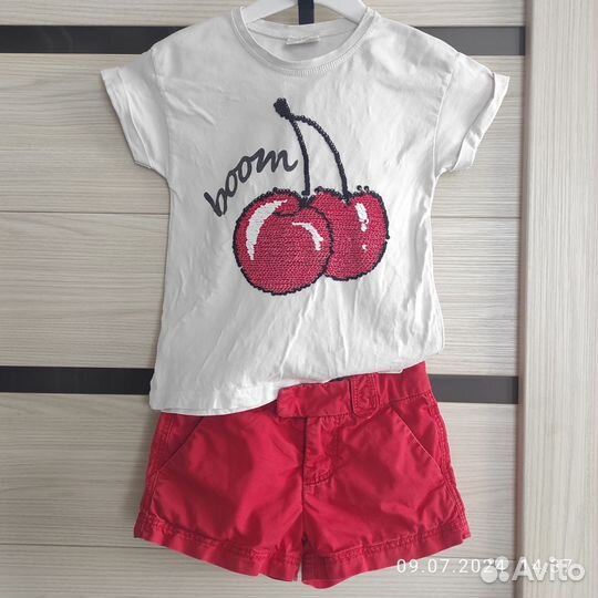 Пакет вещей 92-98 на девочку