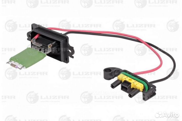 Luzar LFR 0908 Резистор вентилятора отопителя