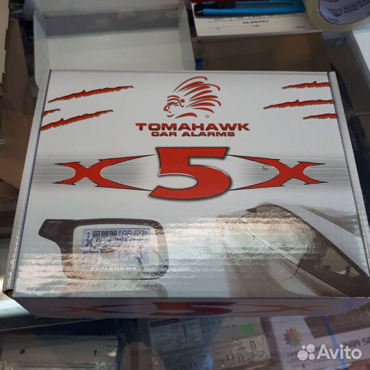 Автосигнализация Tomahawk X5 (с автозапуском )