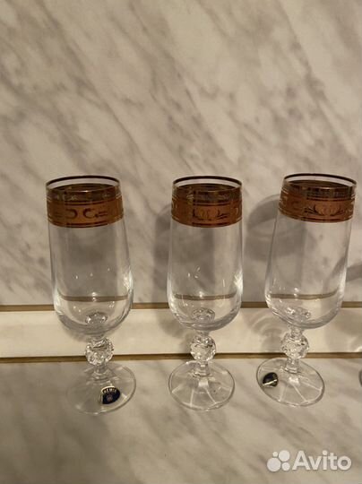 Рюмка фужер чехия