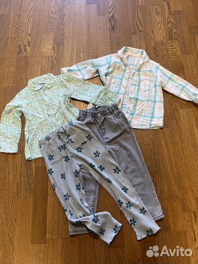 Капсула для девочки 3-5 лет Next Zara H&M