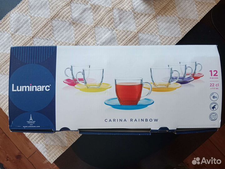 Чайный сервиз luminarc, новый