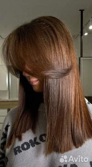 Стрижка челки, оформление челки-шторки