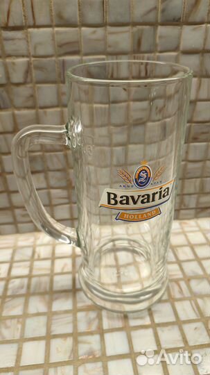 Пивные бокалы Bavaria, Heineken, Zatecky Gus