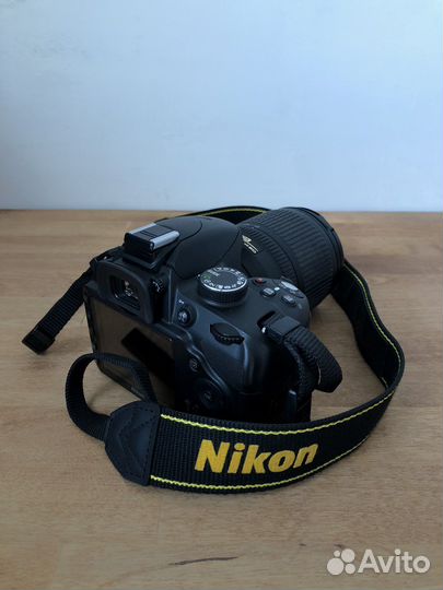 Зеркальный фотоаппарат Nikon + 18-105mm + сумка