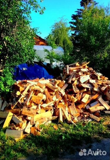 Дрова в укладку