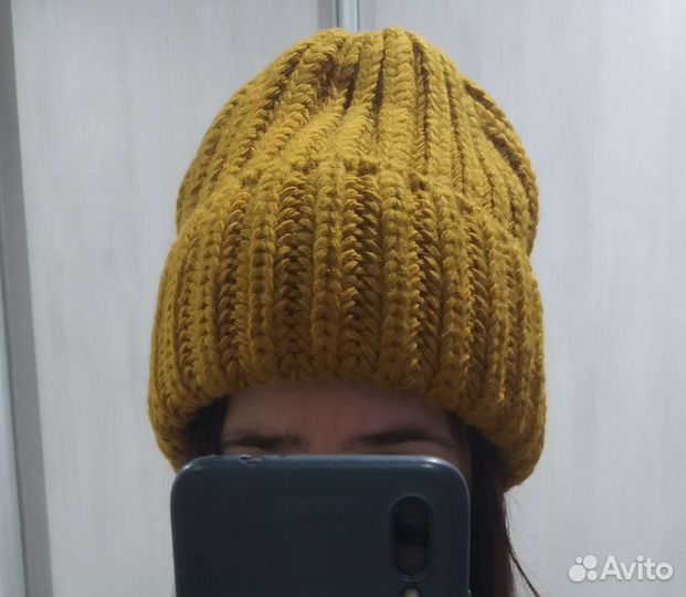 Шапка объемная новая