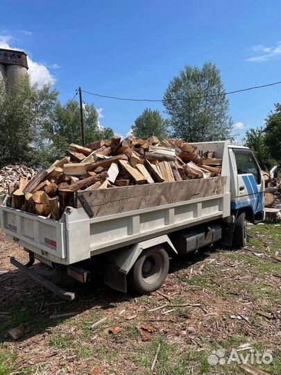 Дрова сосновые колотые (Сухие)