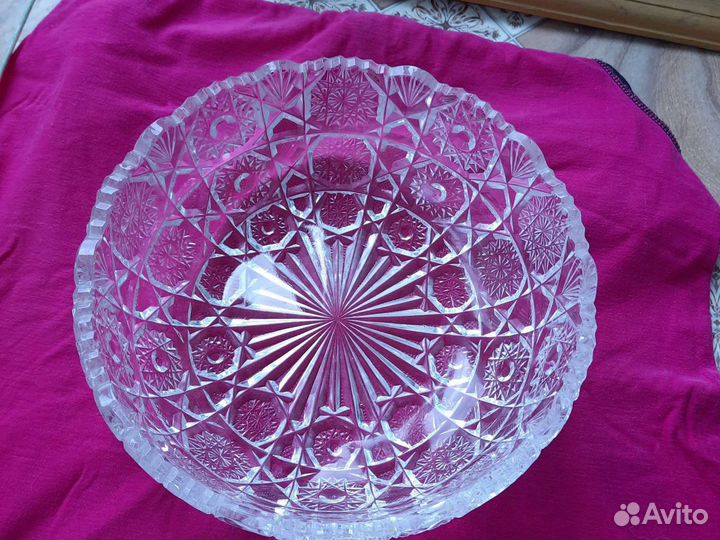 Ваза хрустальная СССР