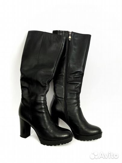 Сапоги женские натуральная кожа 36
