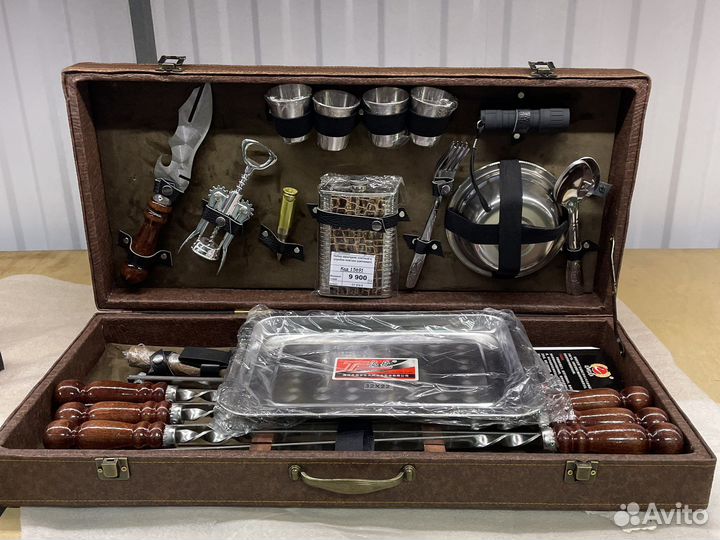 Наборы шампуров на подарок Кизляр