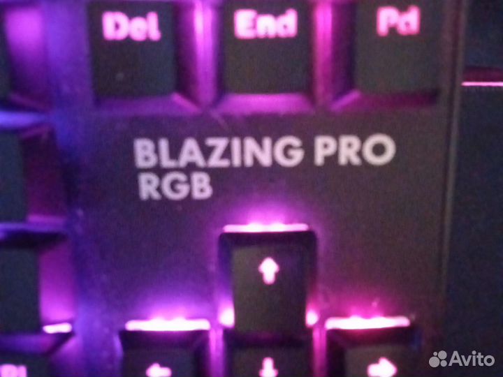 Игровая механическая клавиатура blazing pro rgb