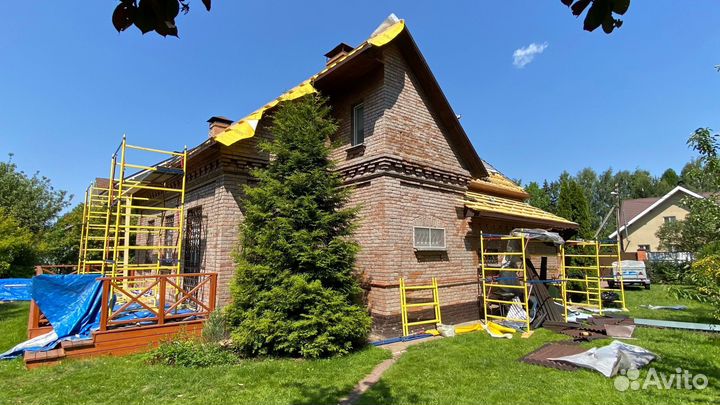 Кровельные работы под ключ. Строительная бригада