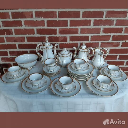 Сервиз XIX века антикварный