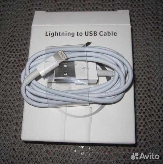 Usb кабель Lightning для Apple iPhone 1м
