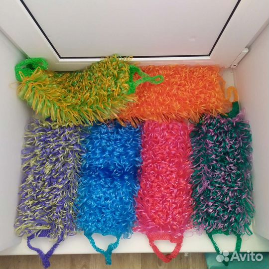 Мочалка ручной работы