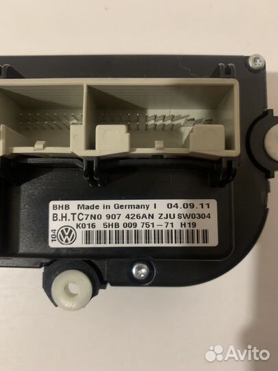 7N0 907 426 AN Блок климата Climatic VAG