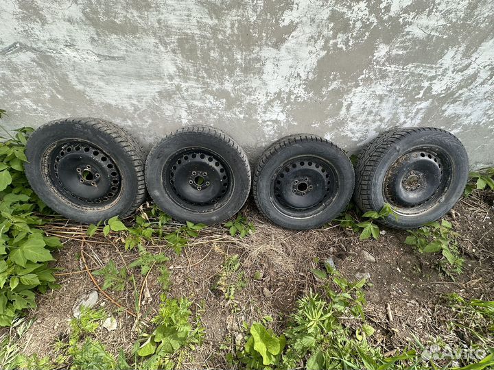 Колеса штампы R16 5x108 с резиной 215/55 r16