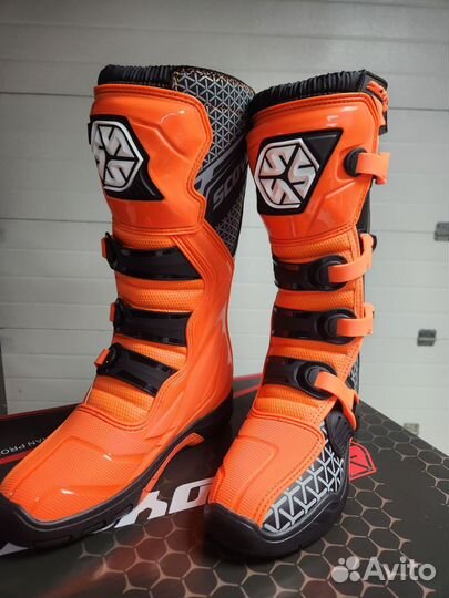 Мотоботы кросс эндуро Scoyko MBM09 размер 40
