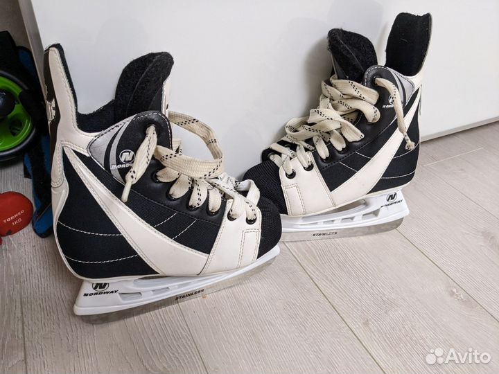 Коньки хоккейные nordway 34р