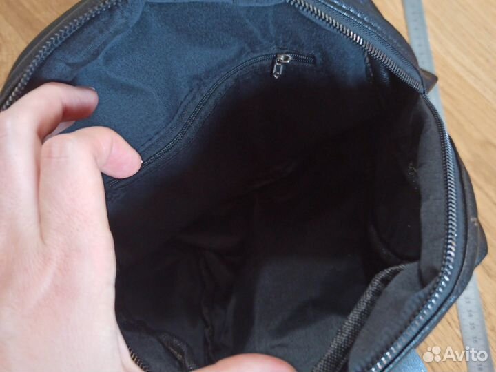 Рюкзак женский чёрный 26*26 см