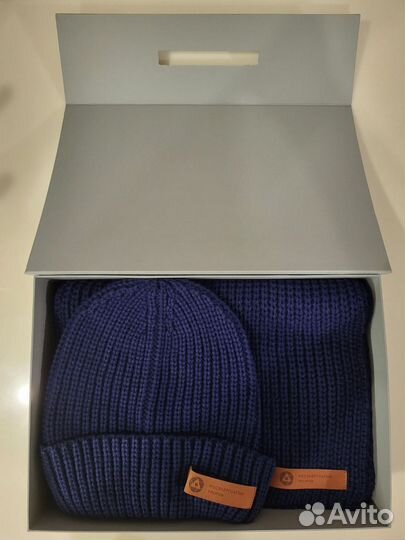 Набор шапка и шарф Росатом