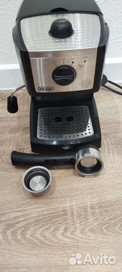 Кофеварка рожковая delonghi ec155 espresso