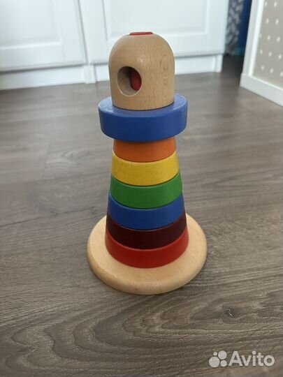 Развивающие деревянные игрушки