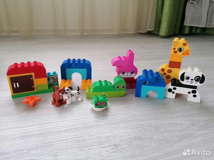 Lego duplo весёлые зверюшки, 10570, 10573