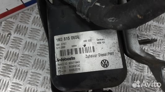 Автономный отопитель (вебасто) volkswagen touran