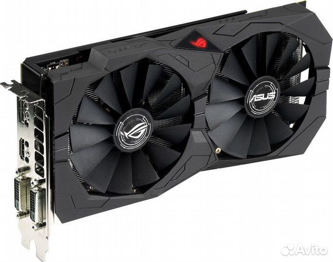Видеокарта asus rog strix 8gb