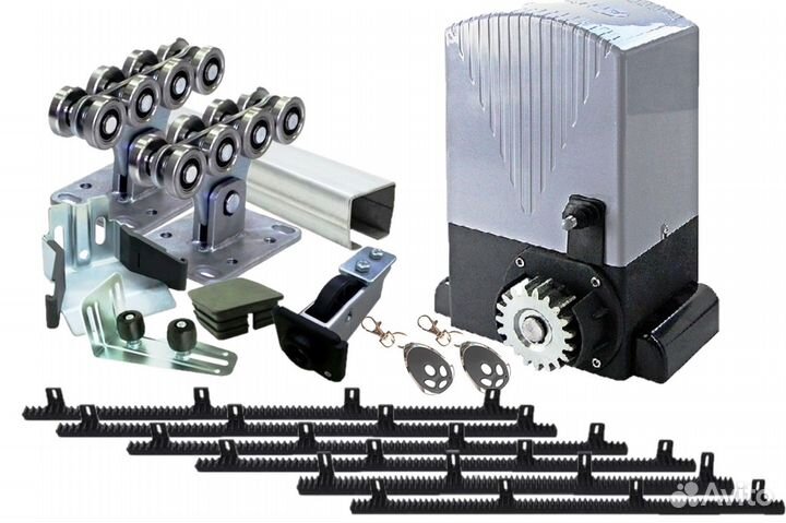 Комплектующие для откатных сдвижных ворот